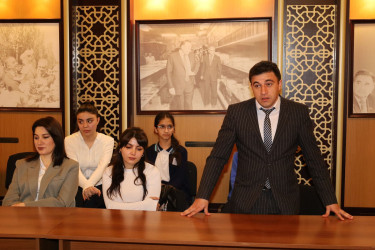 İsmayıllıda “Şəhərsalma və Memarlıq İli” çərçivəsində “18 aprel – Beynəlxalq Abidələr və Tarixi Yerlər Günü” münasibətilə İsmayıllı rayon Uşaq Səfirləri Məclisinin nümayəndələri görüş keçirildi