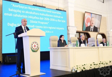 Cənab Prezidentin müəyyən etdiyi strateji hədəflərin icrası aqrar sahənin inkişafında yeni imkanlar açır