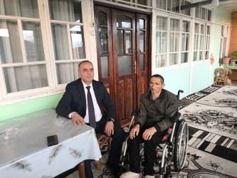 3 Dekabr – Beynəlxalq Əlillər Günü münasibətilə əlilliyi olan şəxslər ziyarət olunub